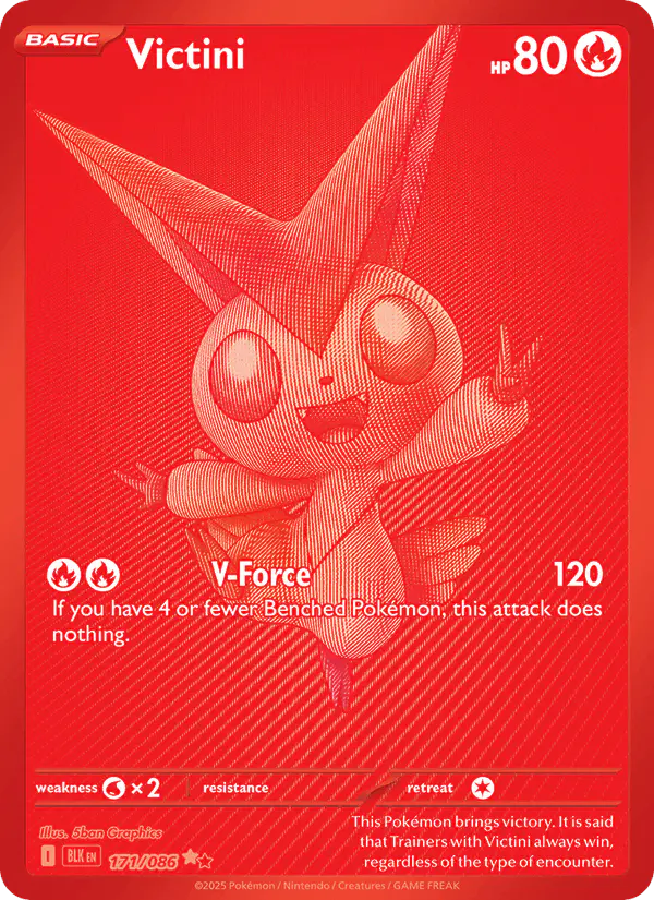 Carta Victini 171/086 de Black Bolt