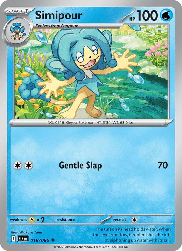 Carta Simipour 018/086 de Black Bolt