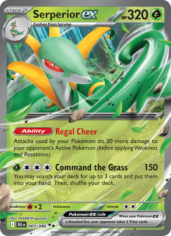 Carta Serperior ex 003/086 de Black Bolt