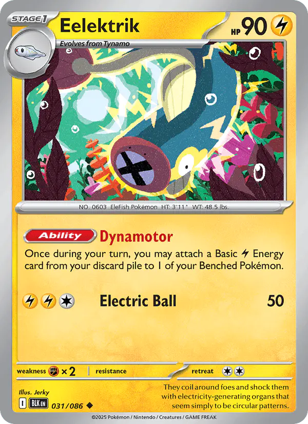 Carta Eelektrik 031/086 de Black Bolt