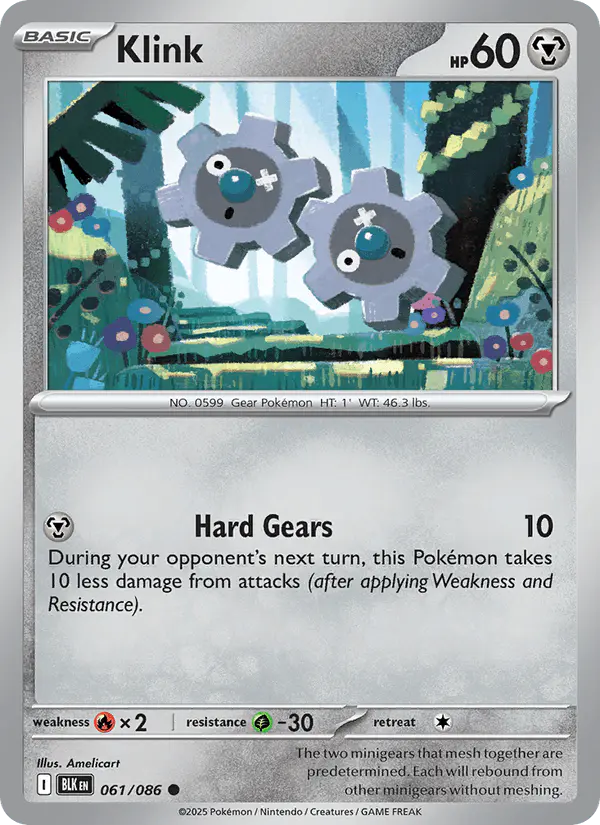 Carta Klink 061/086 de Black Bolt