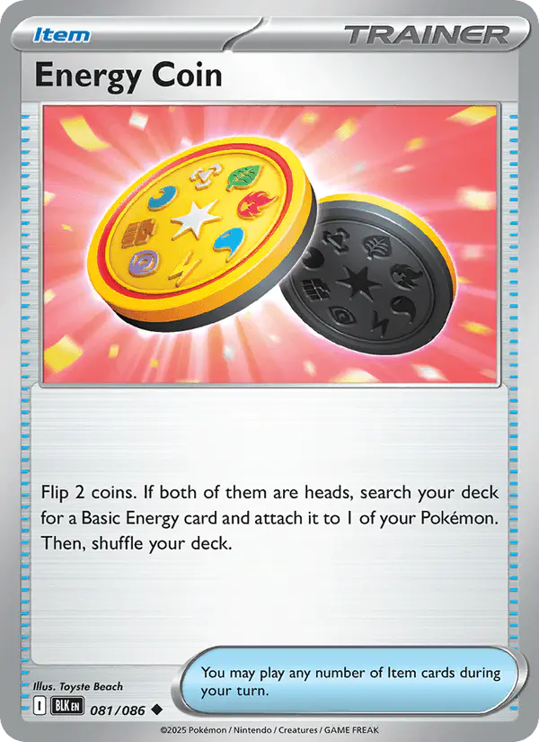 Carta Energy Coin 081/086 de Black Bolt