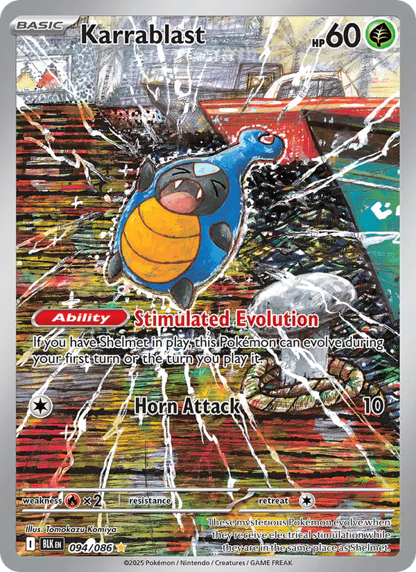 Carta Karrablast 094/086 de Black Bolt