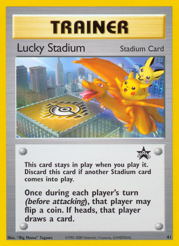 Carta Lucky Stadium #41 de Wizards Black Star Promos