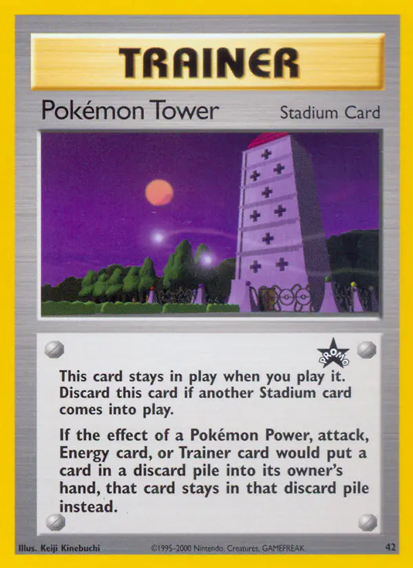 Carta Pokémon Tower #42 de Wizards Black Star Promos