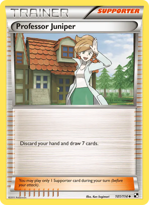 Carta Professor Juniper 101/114 de Black & White