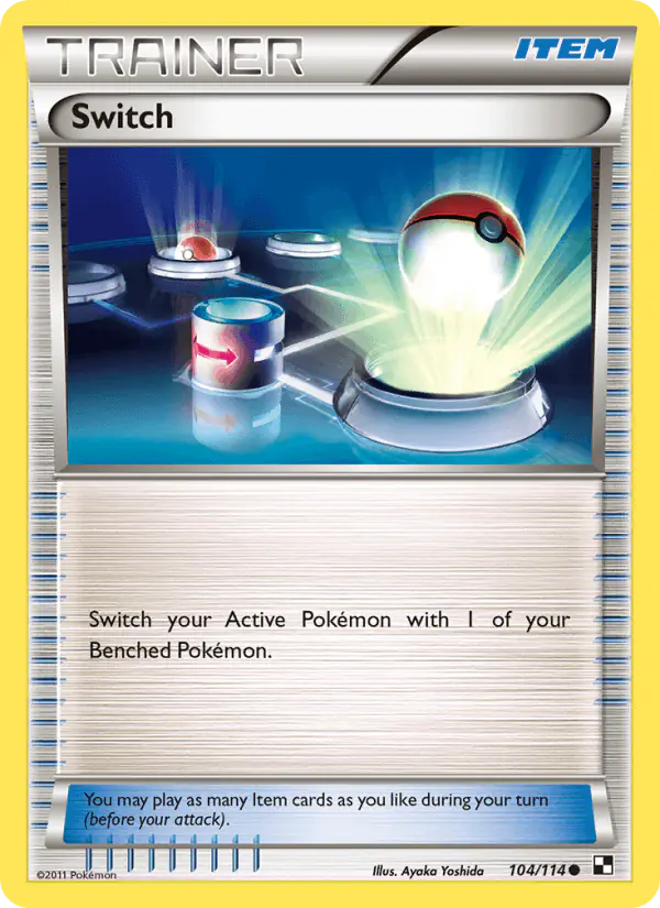 Carta Switch 104/114 de Black & White
