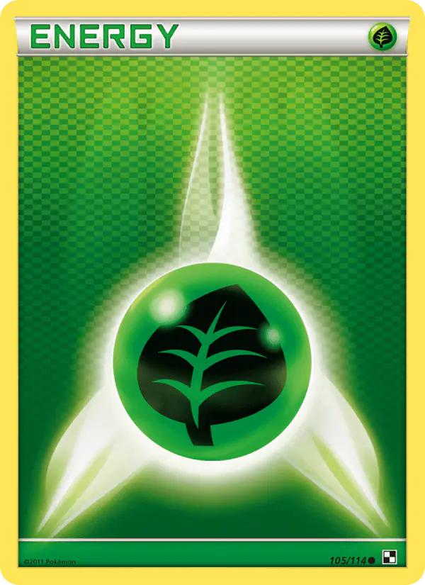 Carta Grass Energy 105/114 de Black & White