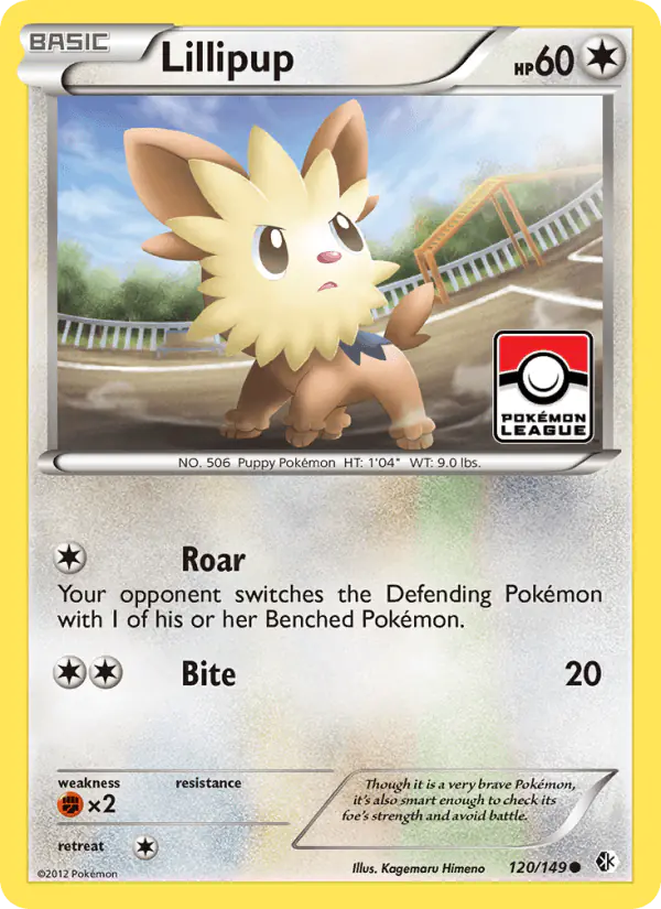 Carta Lillipup 120/149 de Boundaries Crossed