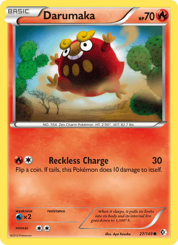 Carta Darumaka 27/149 de Boundaries Crossed