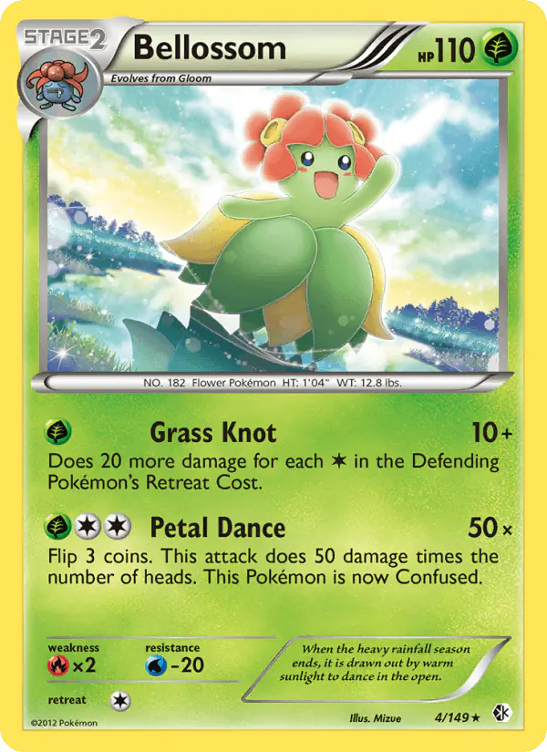 Carta Bellossom 4/149 de Boundaries Crossed