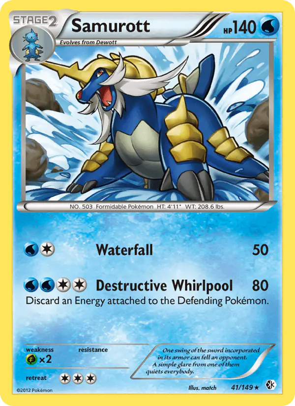 Carta Samurott 41/149 de Boundaries Crossed