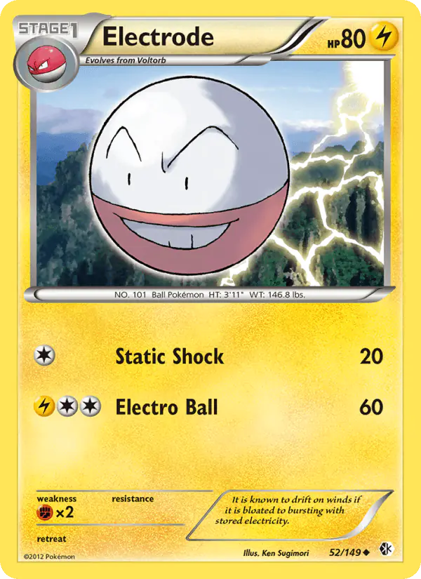 Carta Electrode 52/149 de Boundaries Crossed