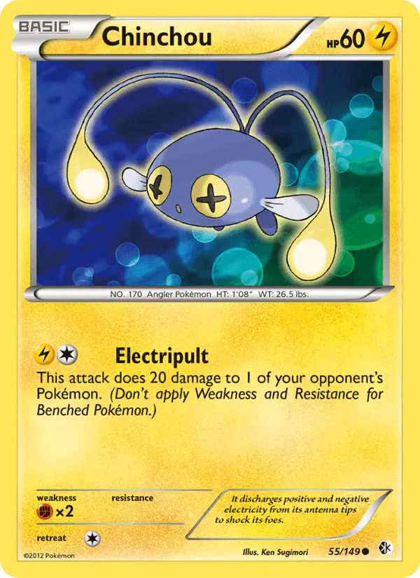 Carta Chinchou 55/149 de Boundaries Crossed