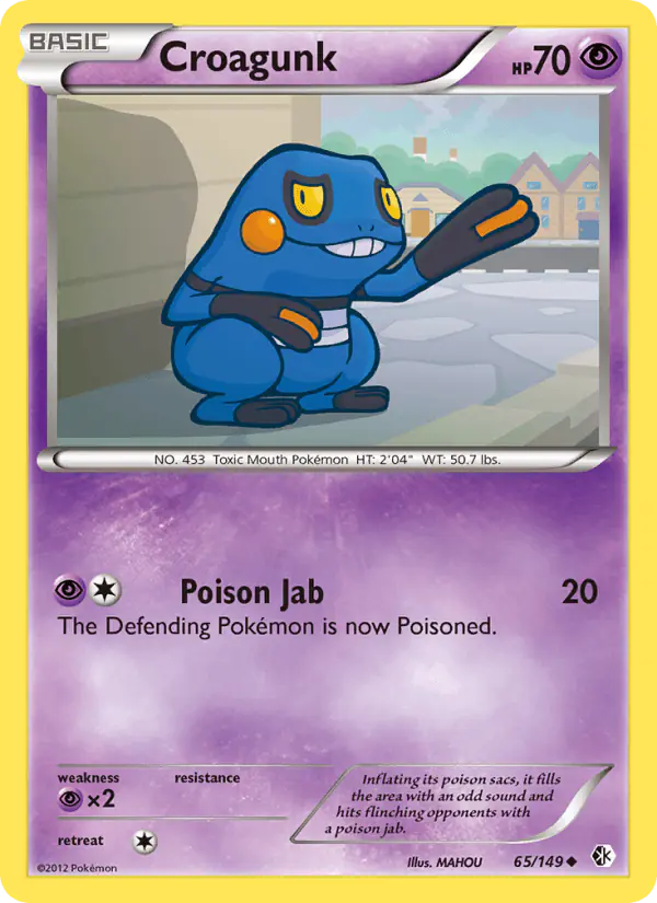 Carta Croagunk 65/149 de Boundaries Crossed
