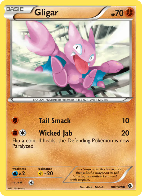 Carta Gligar 80/149 de Boundaries Crossed