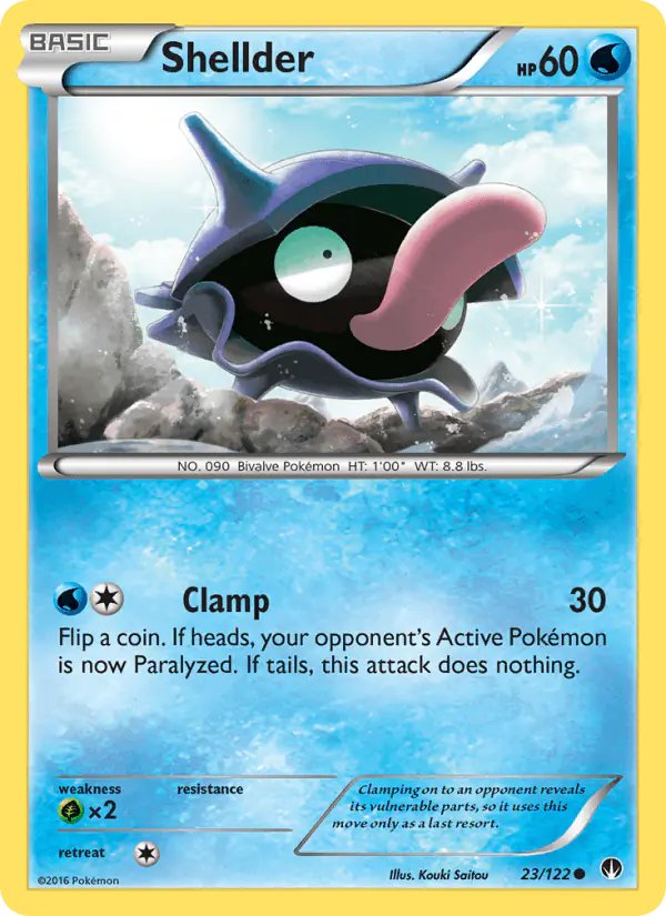 Carta Shellder 23/122 de BREAKpoint