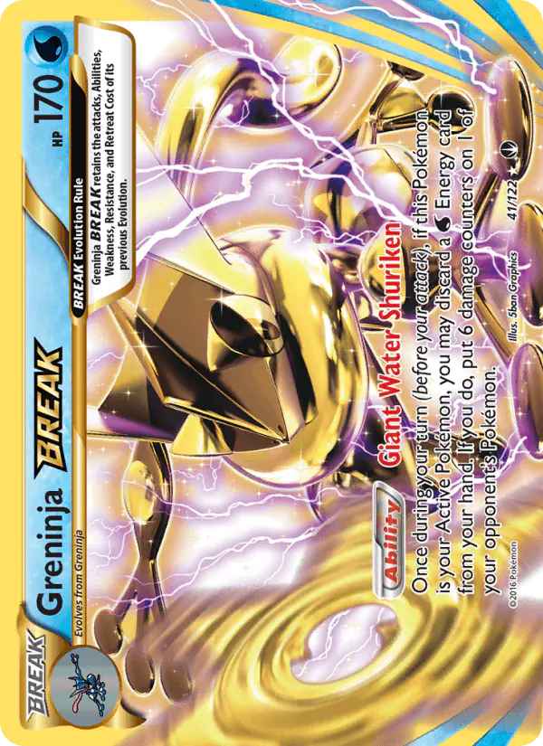 Carta Greninja BREAK 41/122 de BREAKpoint