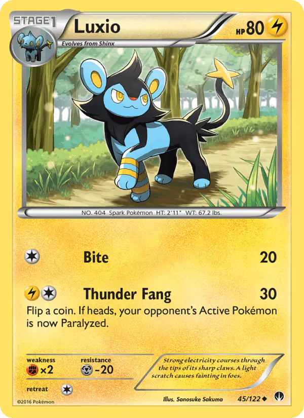 Carta Luxio 45/122 de BREAKpoint