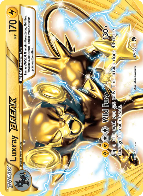 Carta Luxray BREAK 47/122 de BREAKpoint