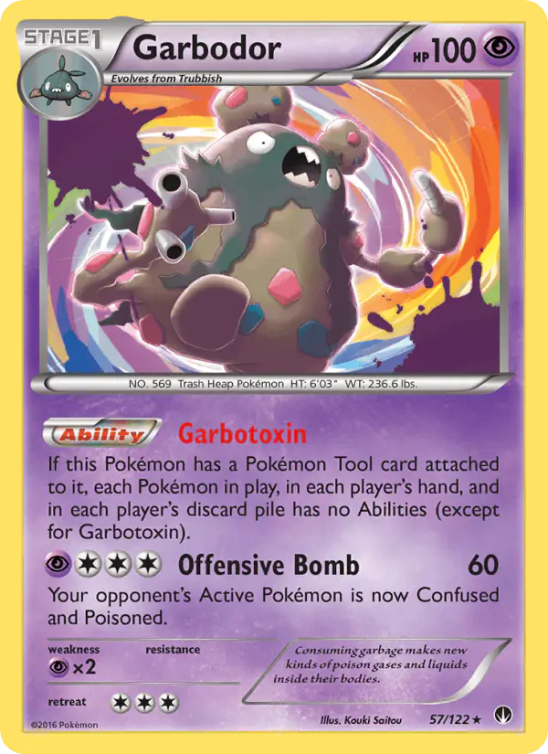 Carta Garbodor 57/122 de BREAKpoint