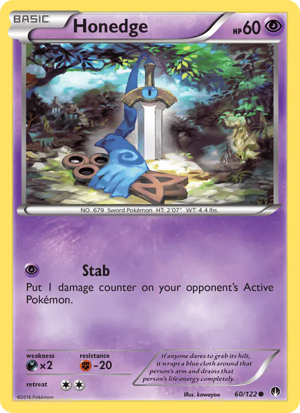 Carta Honedge 60/122 de BREAKpoint