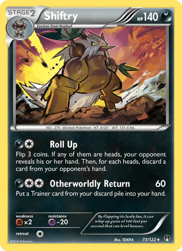 Carta Shiftry 73/122 de BREAKpoint