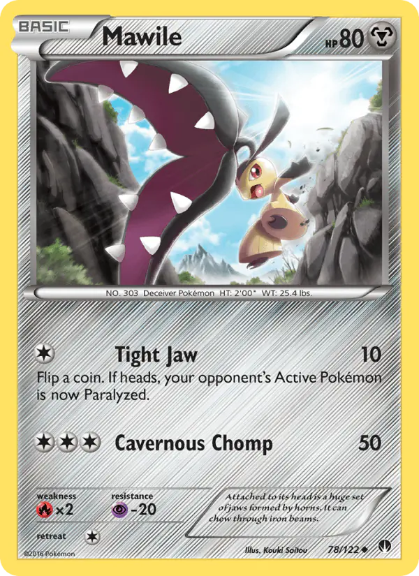 Carta Mawile 78/122 de BREAKpoint