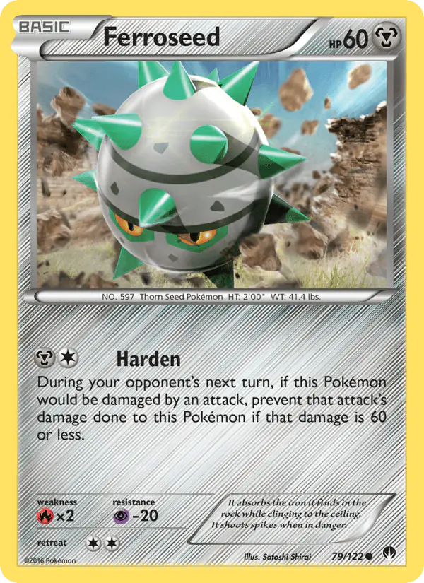 Carta Ferroseed 79/122 de BREAKpoint