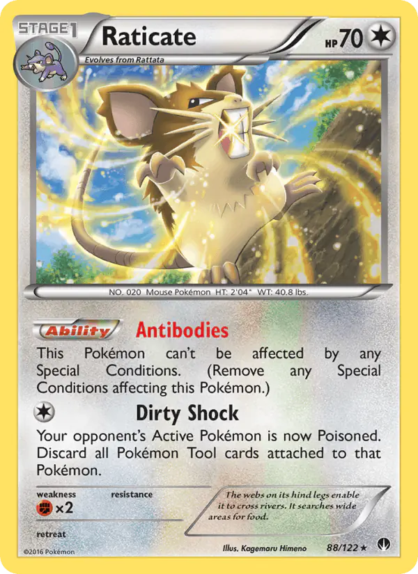 Carta Raticate 88/122 de BREAKpoint