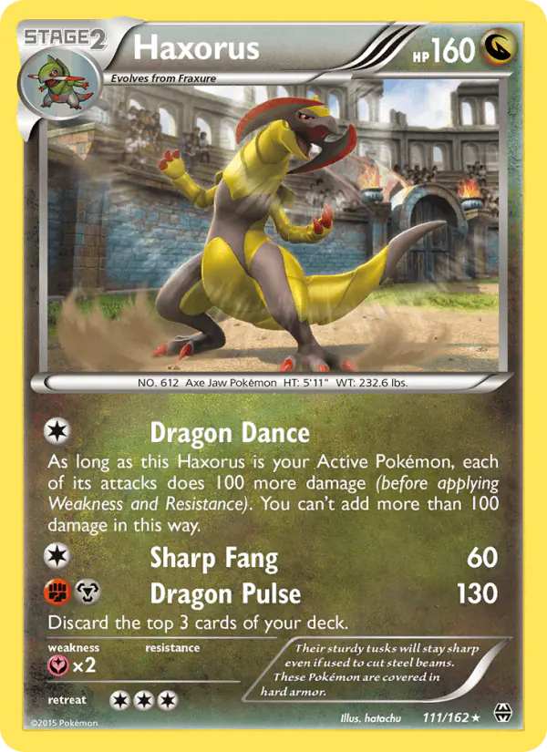 Carta Haxorus 111/162 de BREAKthrough