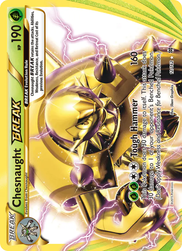 Carta Chesnaught BREAK 12/162 de BREAKthrough