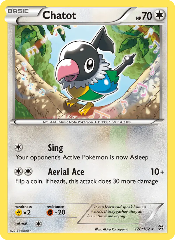 Carta Chatot 128/162 de BREAKthrough