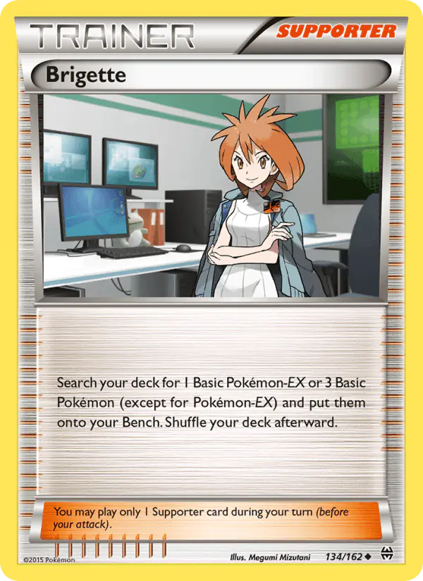 Carta Brigette 134/162 de BREAKthrough