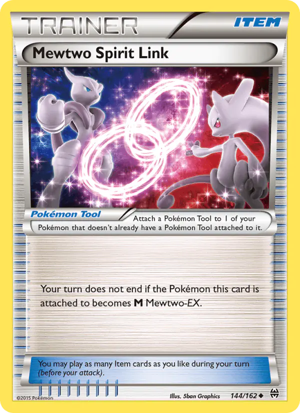 Carta Mewtwo Spirit Link 144/162 de BREAKthrough