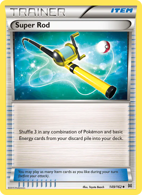 Carta Super Rod 149/162 de BREAKthrough
