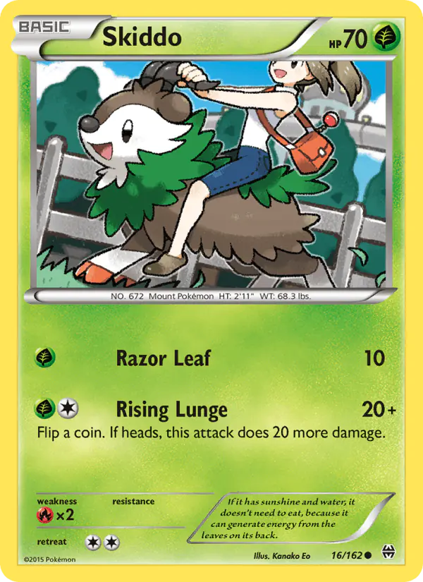 Carta Skiddo 16/162 de BREAKthrough