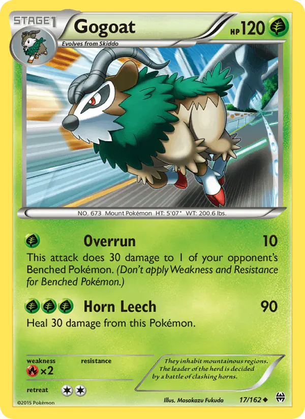 Carta Gogoat 17/162 de BREAKthrough