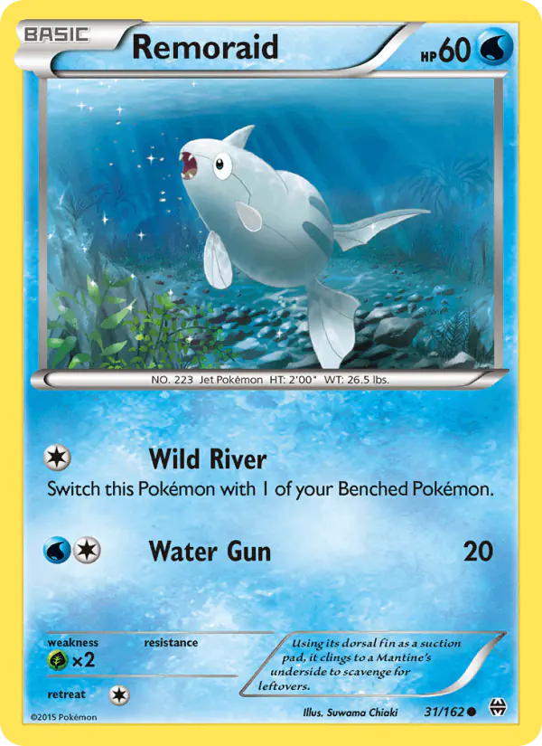 Carta Remoraid 31/162 de BREAKthrough