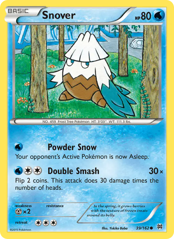 Carta Snover 39/162 de BREAKthrough