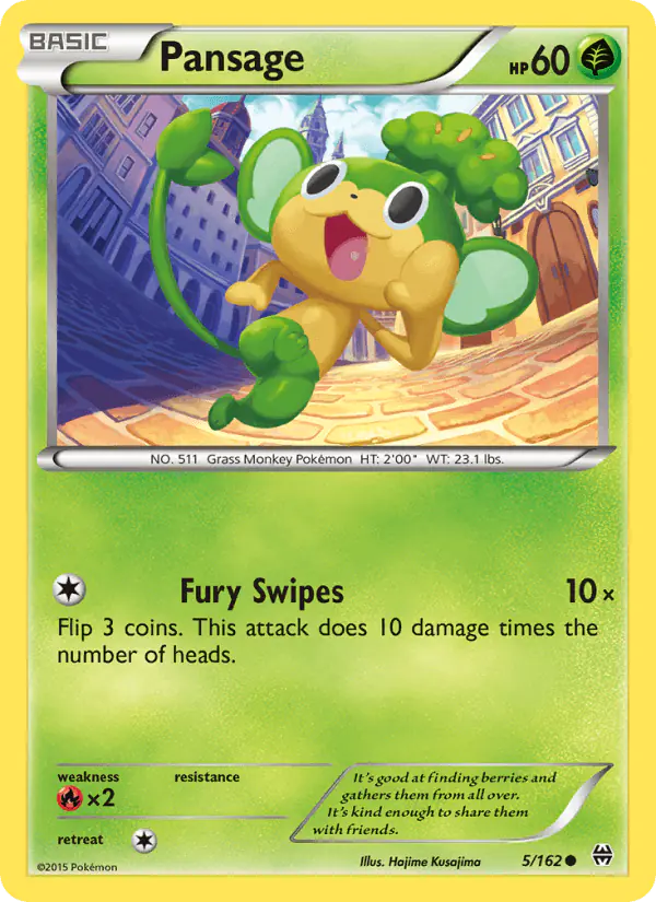 Carta Pansage 5/162 de BREAKthrough
