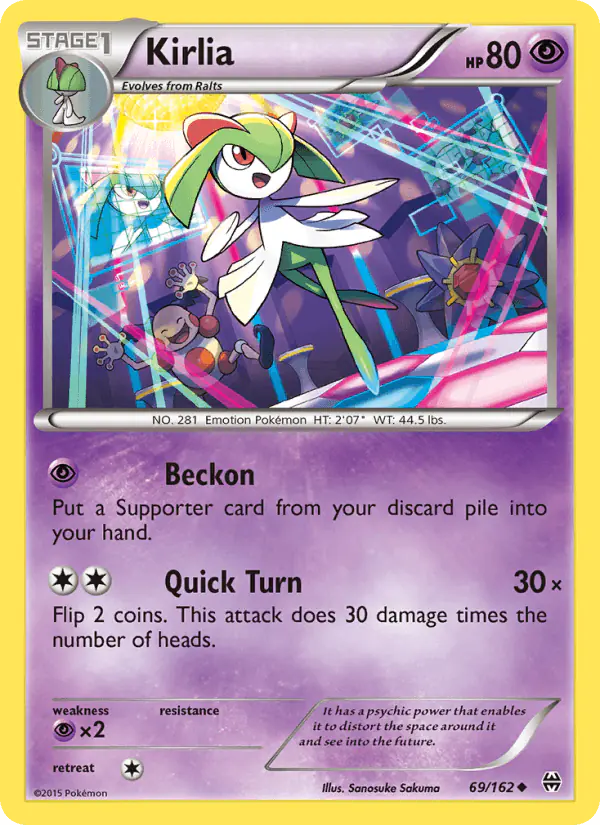 Carta Kirlia 69/162 de BREAKthrough