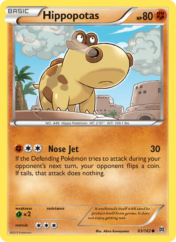 Carta Hippopotas 83/162 de BREAKthrough