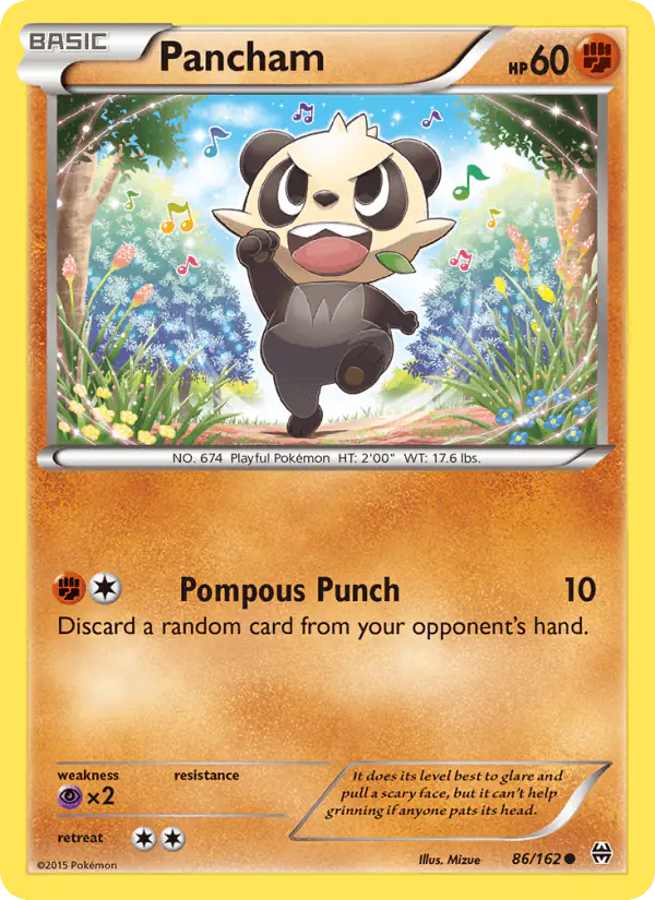 Carta Pancham 86/162 de BREAKthrough