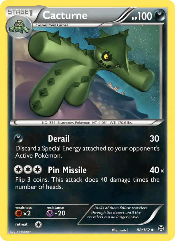 Carta Cacturne 88/162 de BREAKthrough