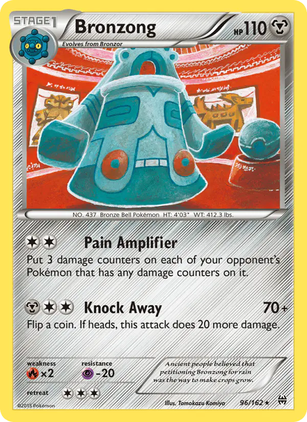 Carta Bronzong 96/162 de BREAKthrough