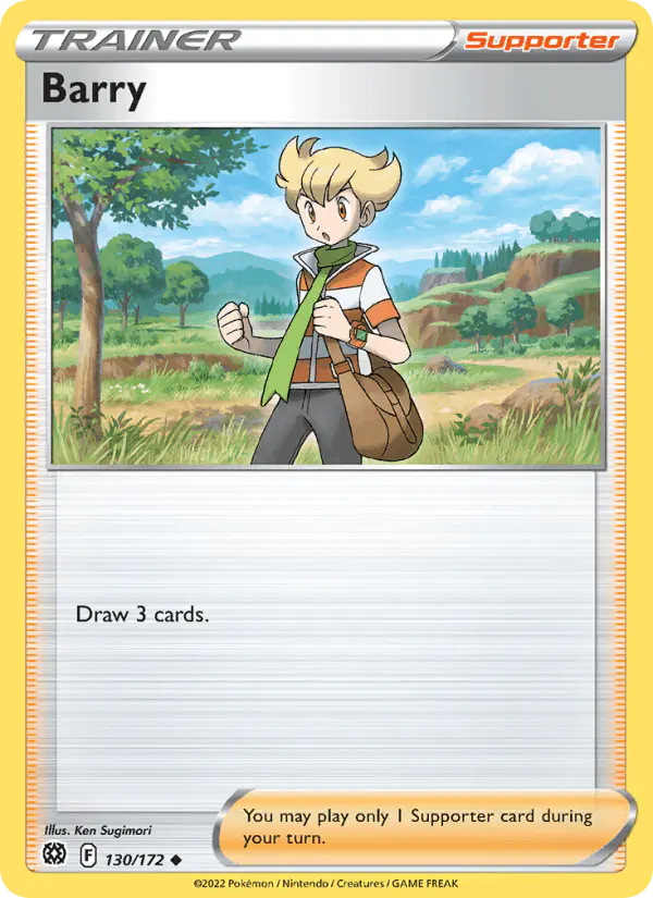 Carta Barry 130/172 de Brilliant Stars