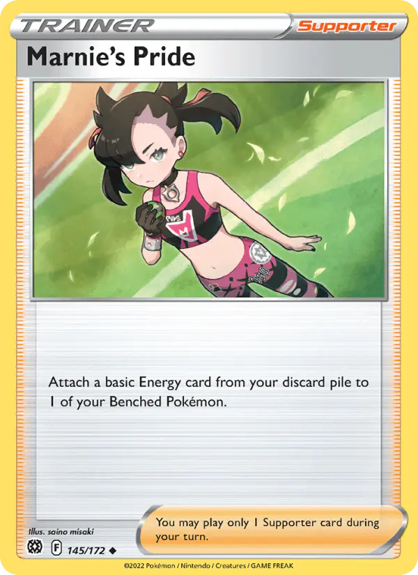 Carta Marnie's Pride 145/172 de Brilliant Stars
