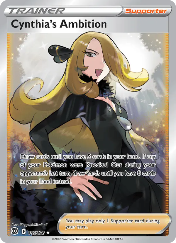 Carta Cynthia's Ambition 169/172 de Brilliant Stars