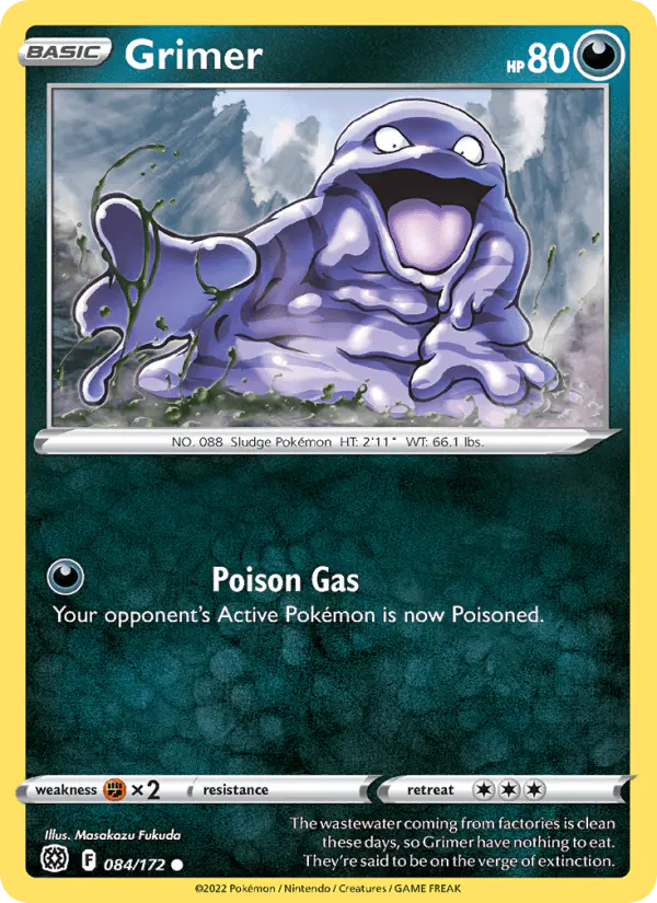 Carta Grimer 084/172 de Brilliant Stars